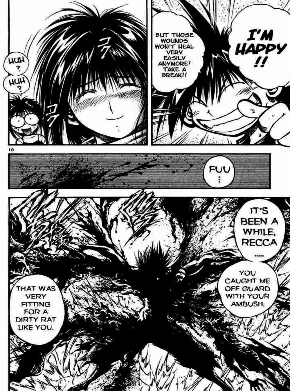 Truyện Tranh Ngọn Lửa Recca - Flame Of Recca trang 9