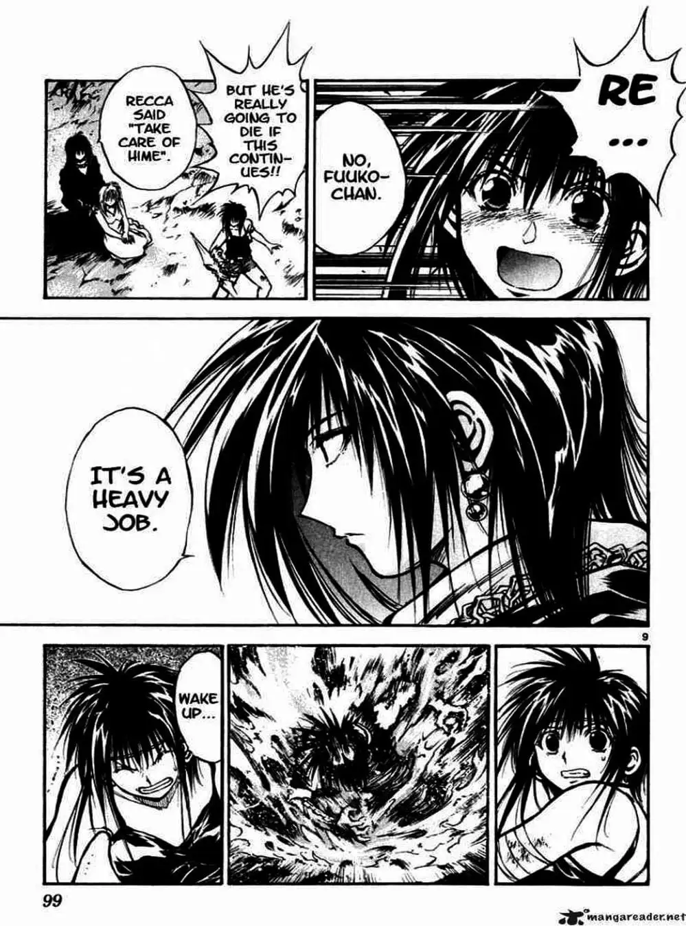 Truyện Tranh Ngọn Lửa Recca - Flame Of Recca trang 9