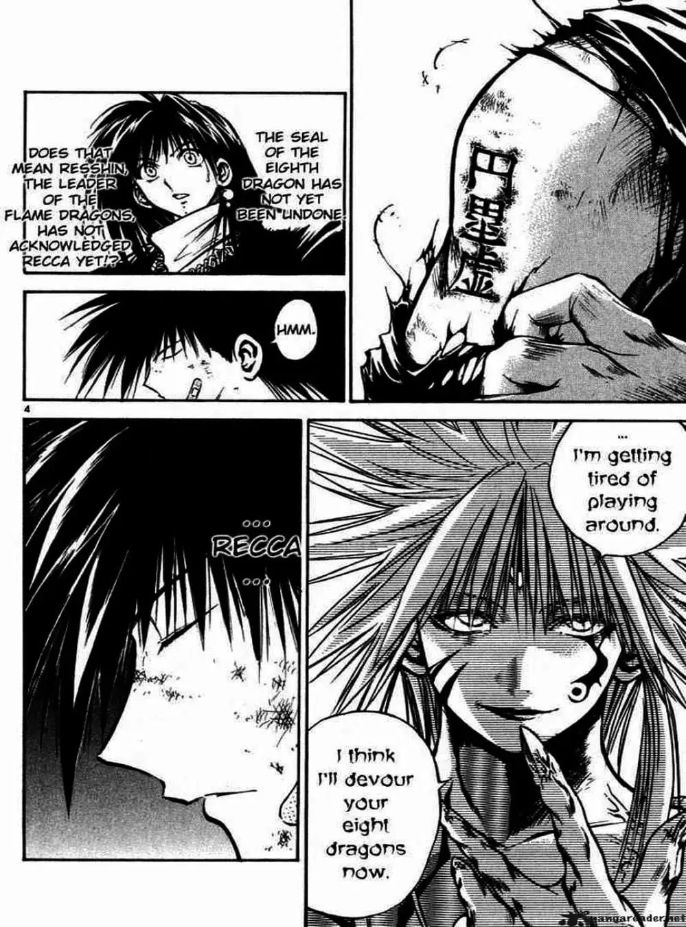 Truyện Tranh Ngọn Lửa Recca - Flame Of Recca trang 9