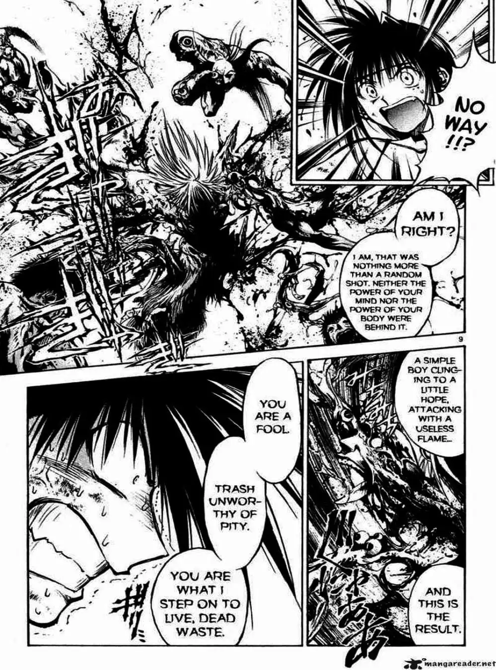 Truyện Tranh Ngọn Lửa Recca - Flame Of Recca trang 9