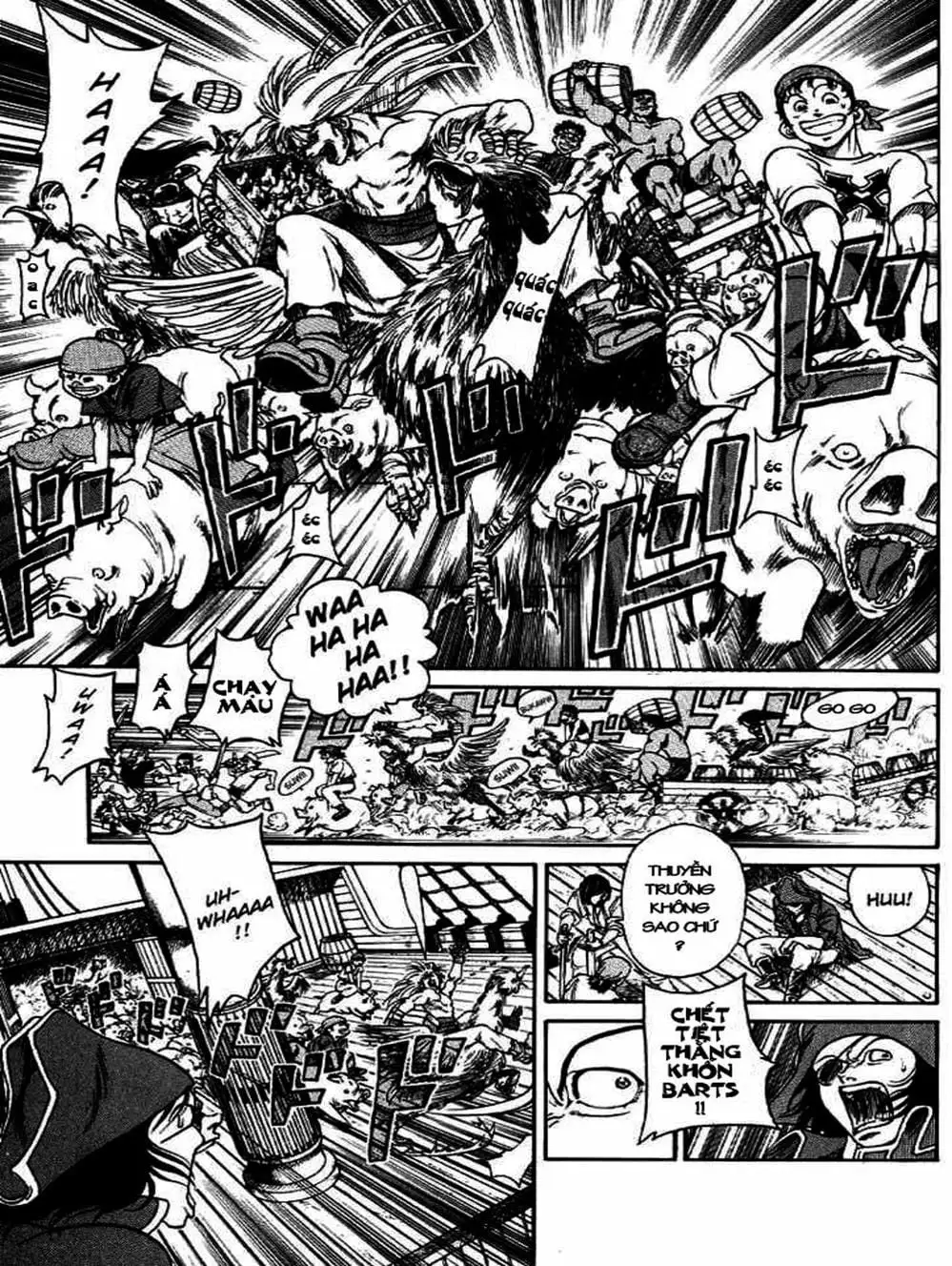 Truyện Tranh Vua Trên Biển - Full Ahead Coco trang 4