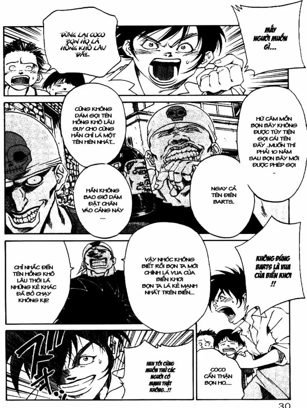 Truyện Tranh Vua Trên Biển - Full Ahead Coco trang 4