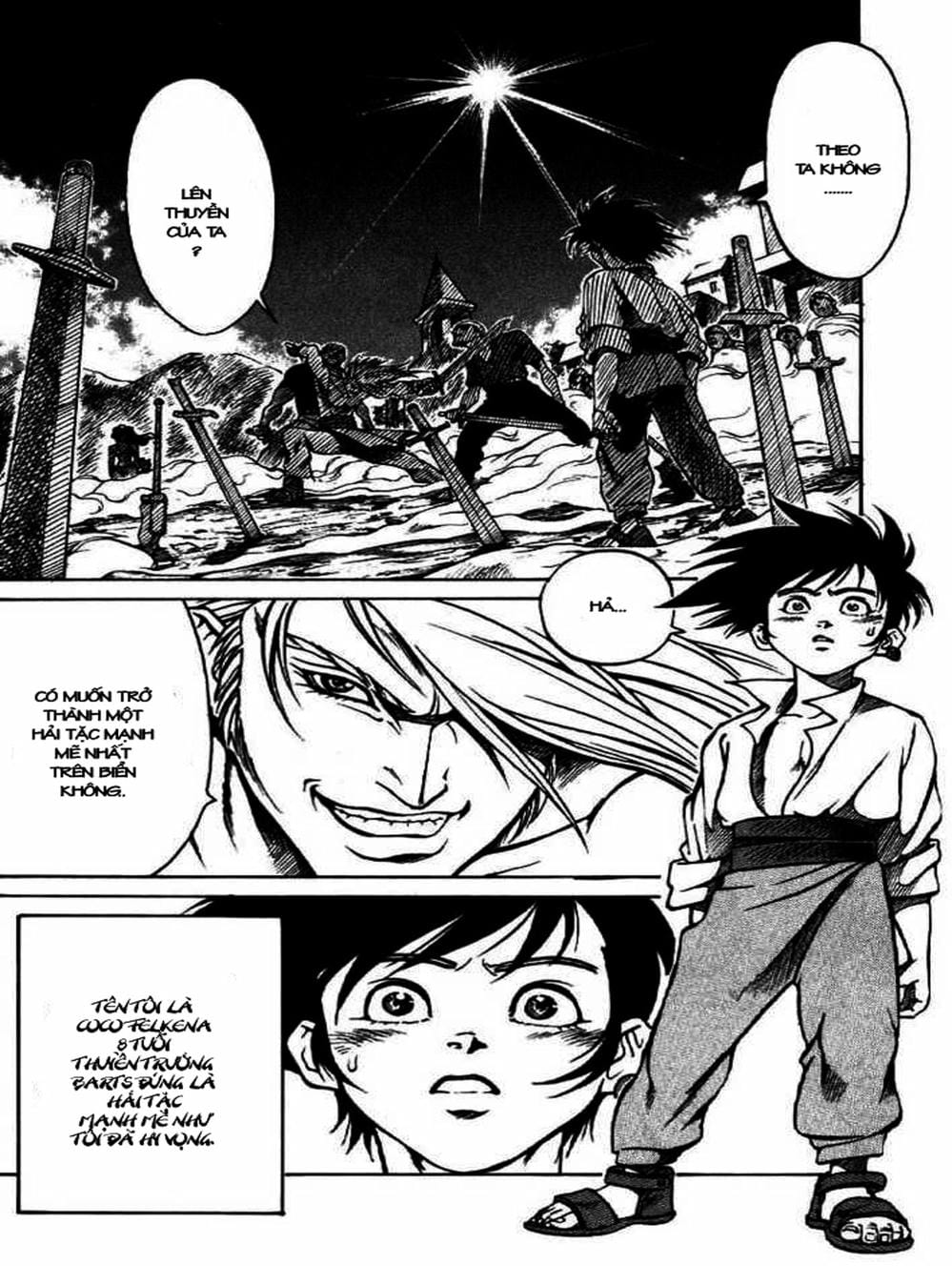 Truyện Tranh Vua Trên Biển - Full Ahead Coco trang 4