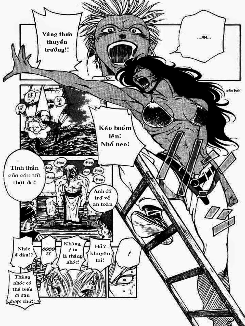 Truyện Tranh Vua Trên Biển - Full Ahead Coco trang 4