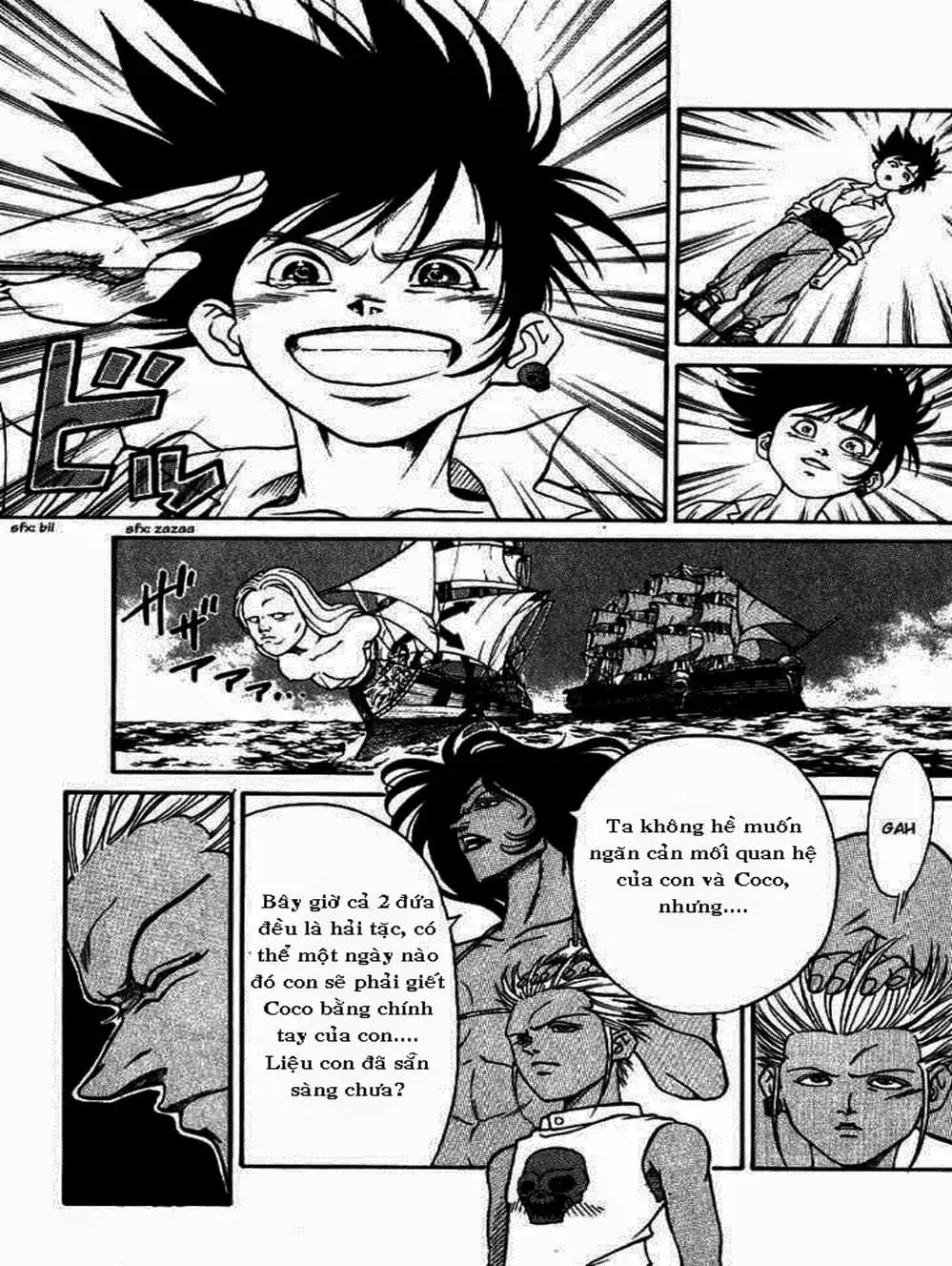 Truyện Tranh Vua Trên Biển - Full Ahead Coco trang 4