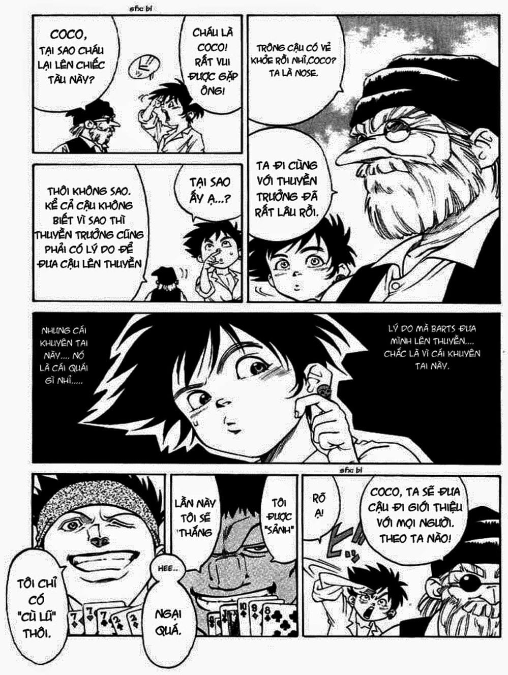 Truyện Tranh Vua Trên Biển - Full Ahead Coco trang 4