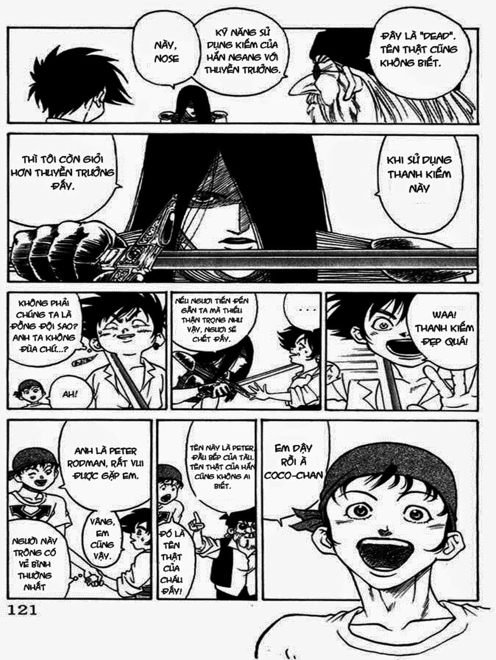 Truyện Tranh Vua Trên Biển - Full Ahead Coco trang 4