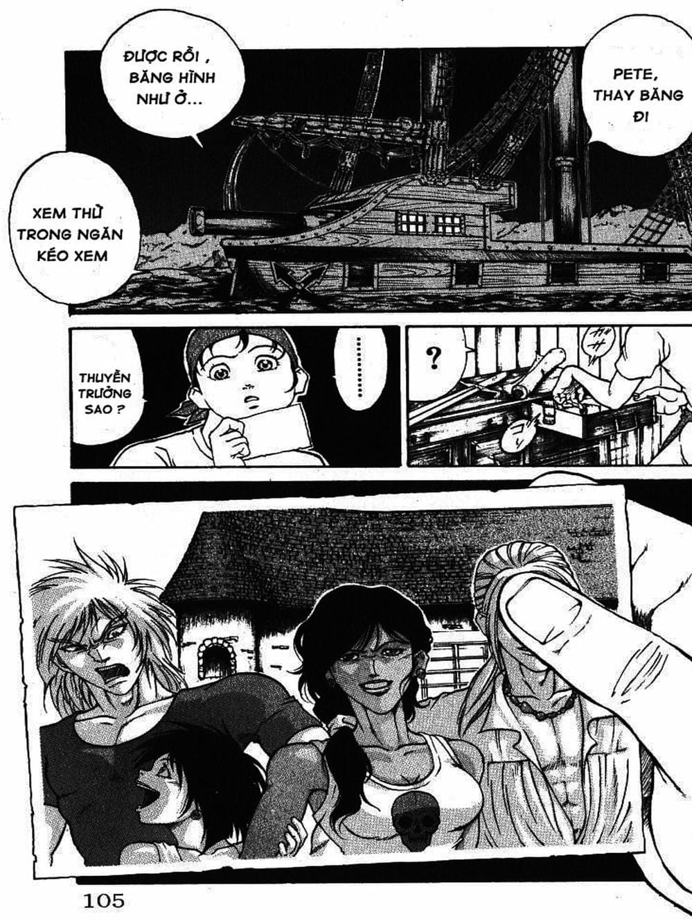 Truyện Tranh Vua Trên Biển - Full Ahead Coco trang 4