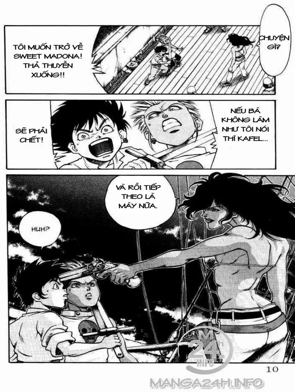 Truyện Tranh Vua Trên Biển - Full Ahead Coco trang 4