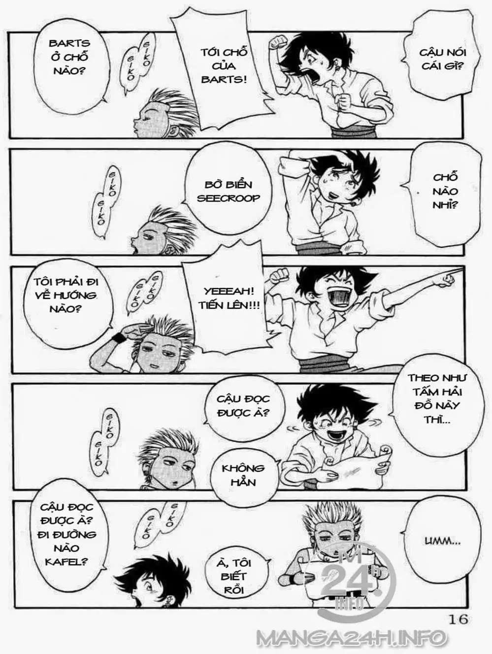 Truyện Tranh Vua Trên Biển - Full Ahead Coco trang 4