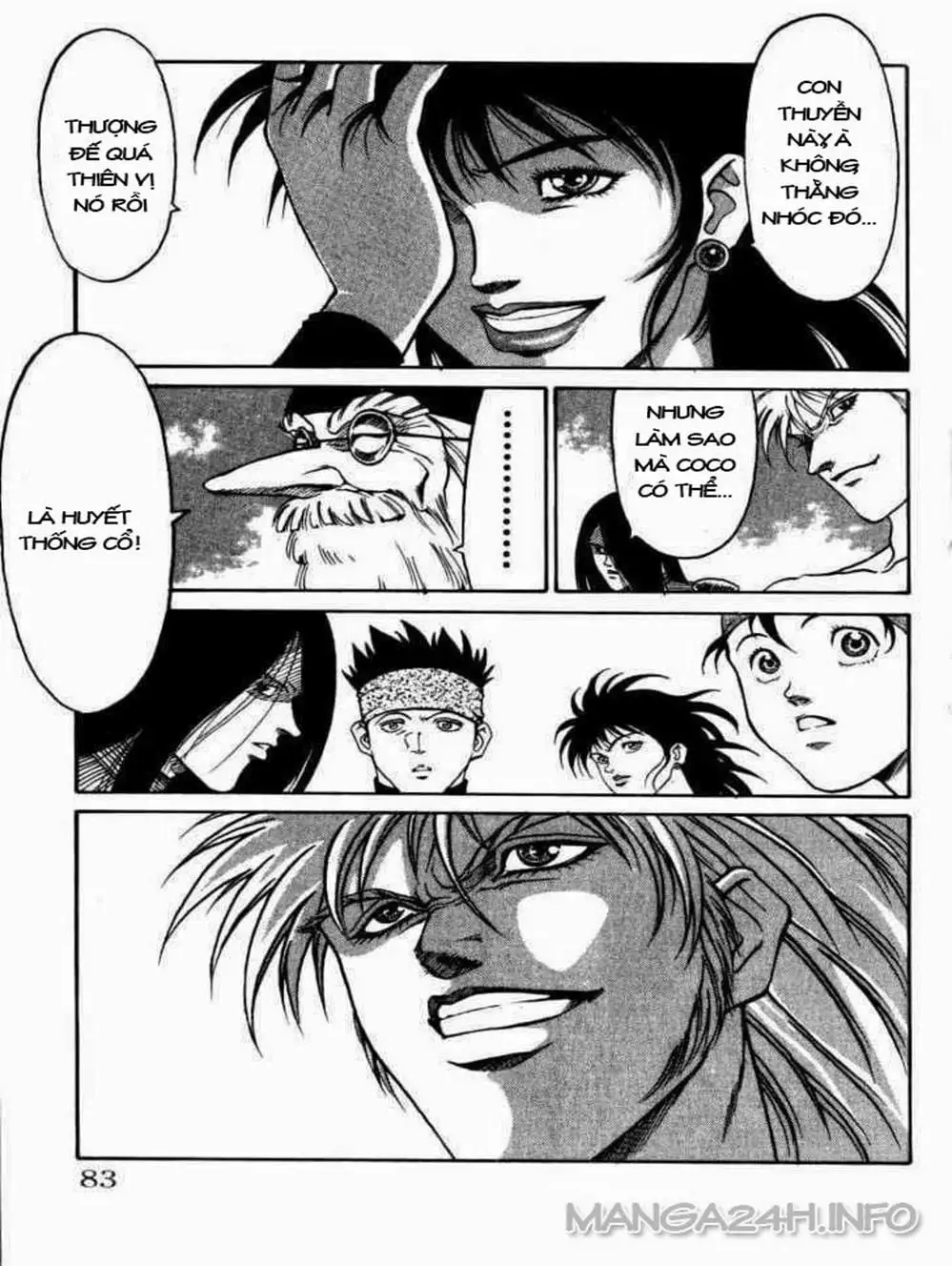 Truyện Tranh Vua Trên Biển - Full Ahead Coco trang 4
