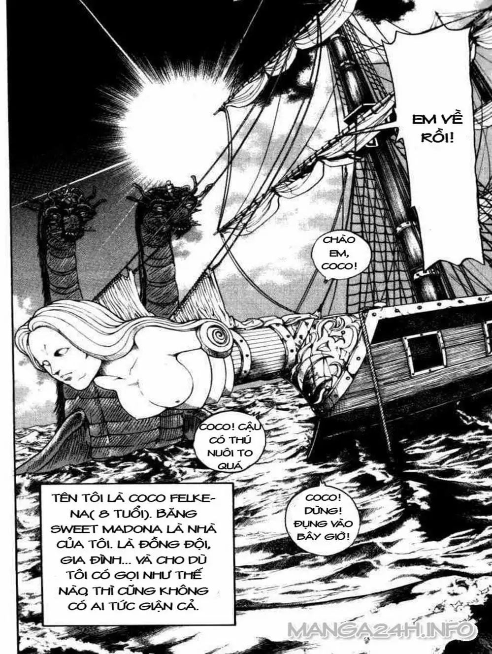 Truyện Tranh Vua Trên Biển - Full Ahead Coco trang 4