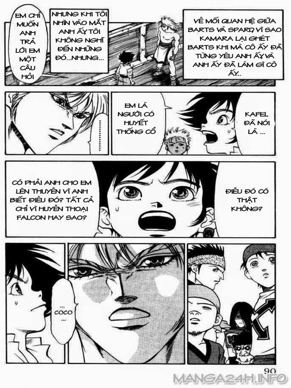 Truyện Tranh Vua Trên Biển - Full Ahead Coco trang 4