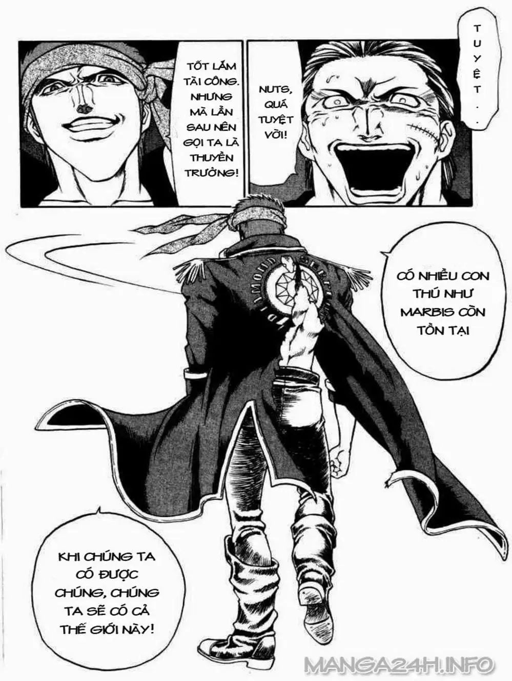 Truyện Tranh Vua Trên Biển - Full Ahead Coco trang 4