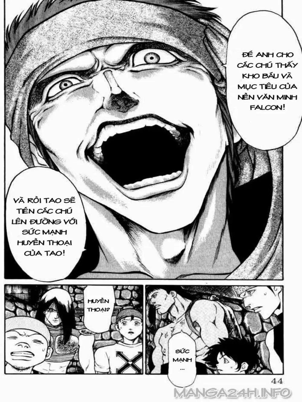 Truyện Tranh Vua Trên Biển - Full Ahead Coco trang 4