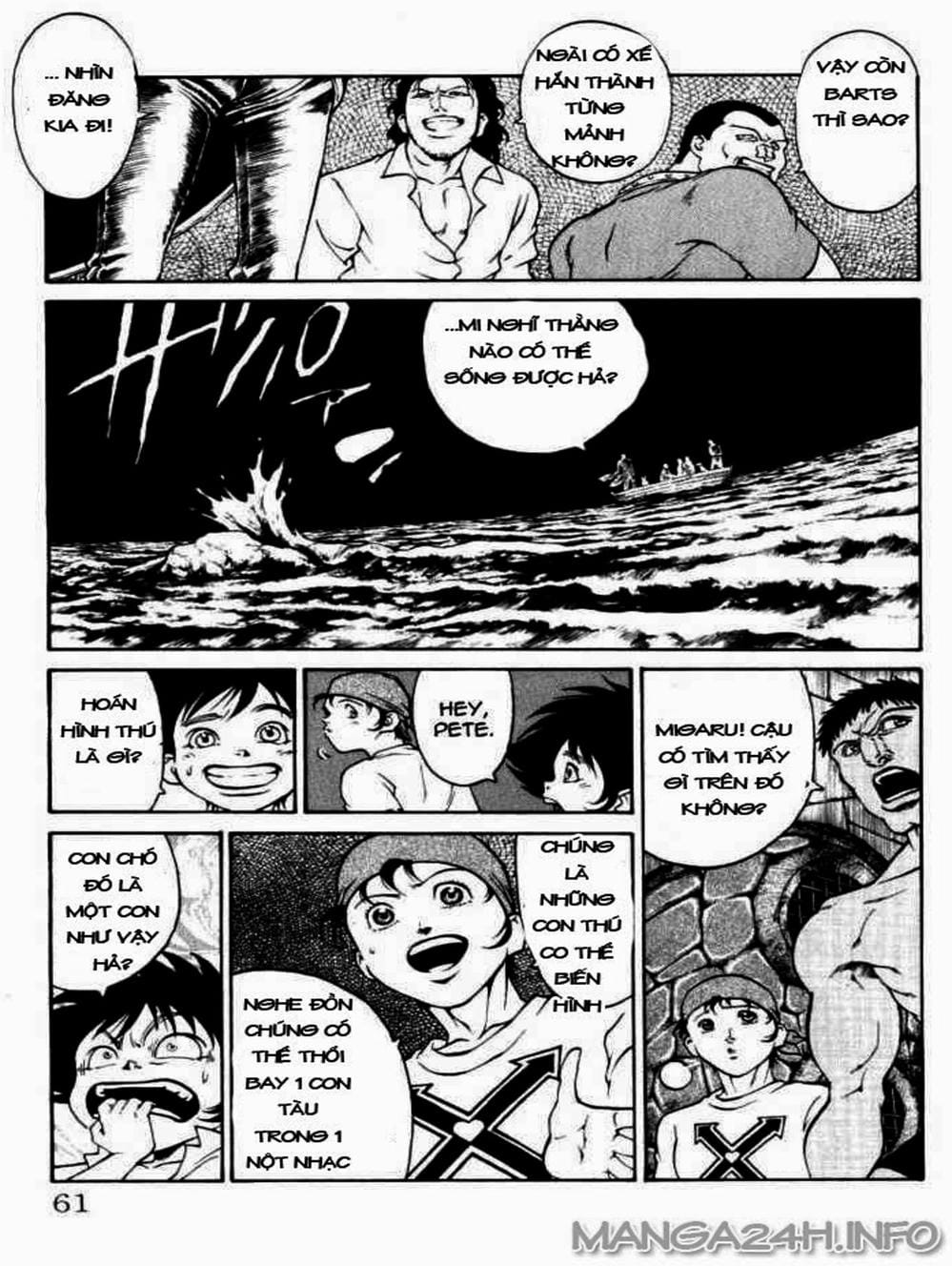 Truyện Tranh Vua Trên Biển - Full Ahead Coco trang 4