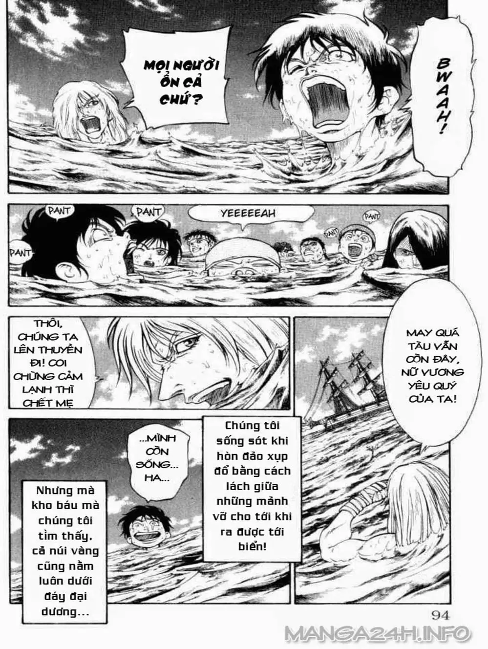 Truyện Tranh Vua Trên Biển - Full Ahead Coco trang 4
