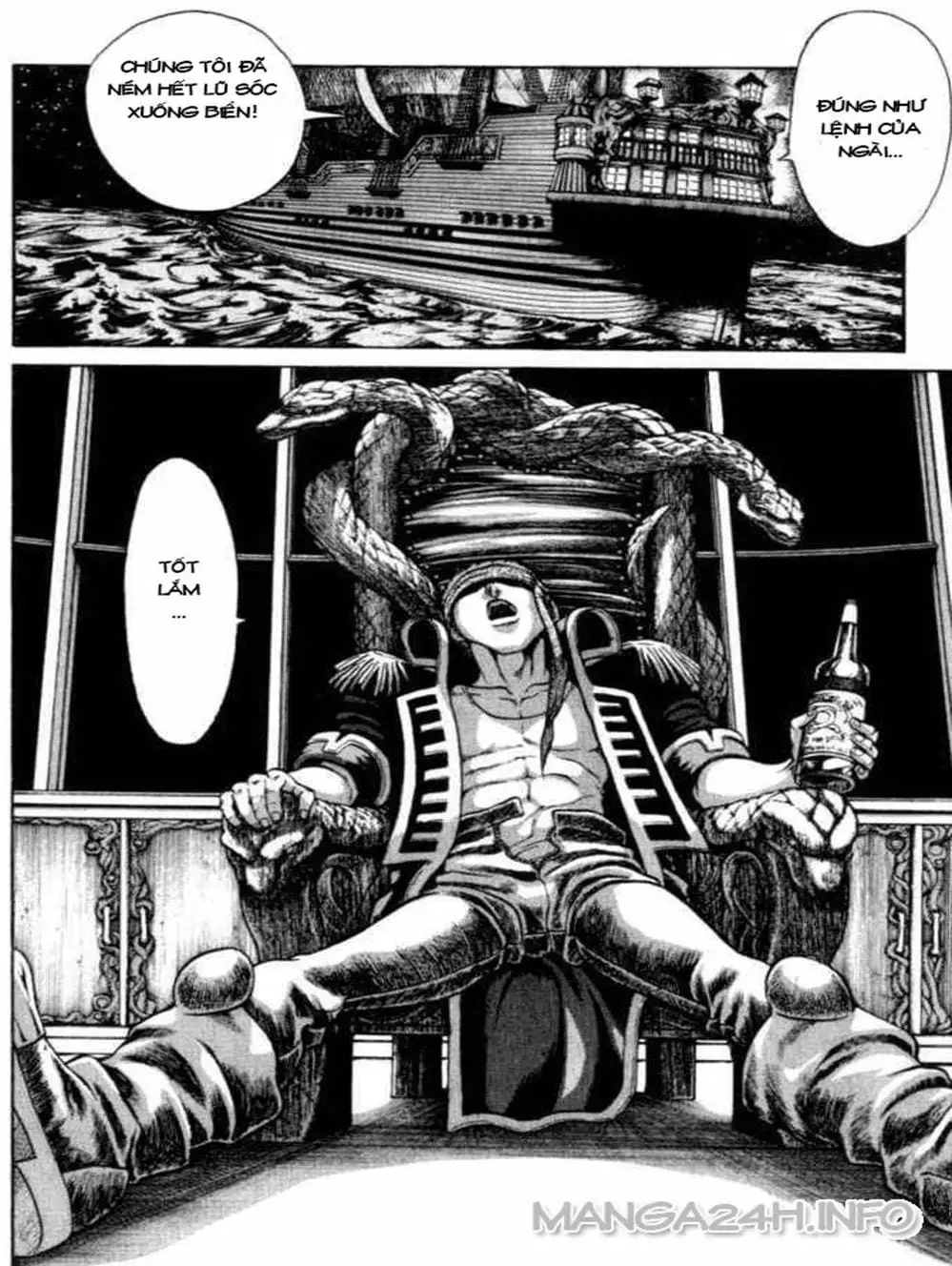 Truyện Tranh Vua Trên Biển - Full Ahead Coco trang 4