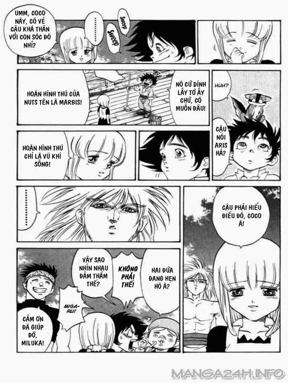 Truyện Tranh Vua Trên Biển - Full Ahead Coco trang 4