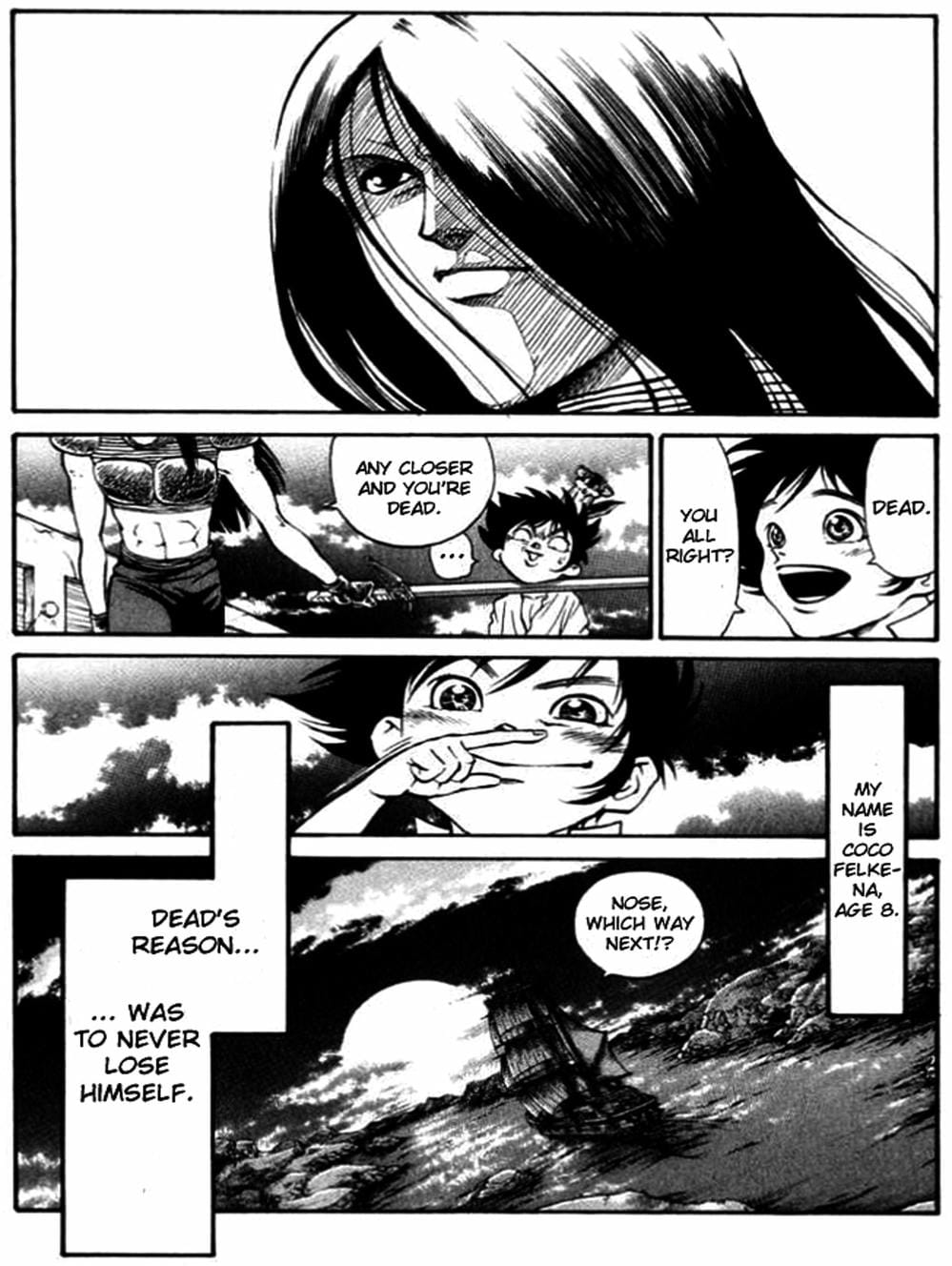 Truyện Tranh Vua Trên Biển - Full Ahead Coco trang 4