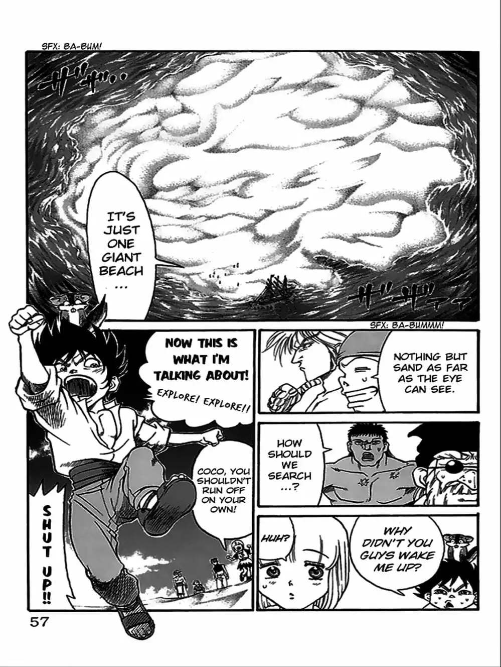 Truyện Tranh Vua Trên Biển - Full Ahead Coco trang 4