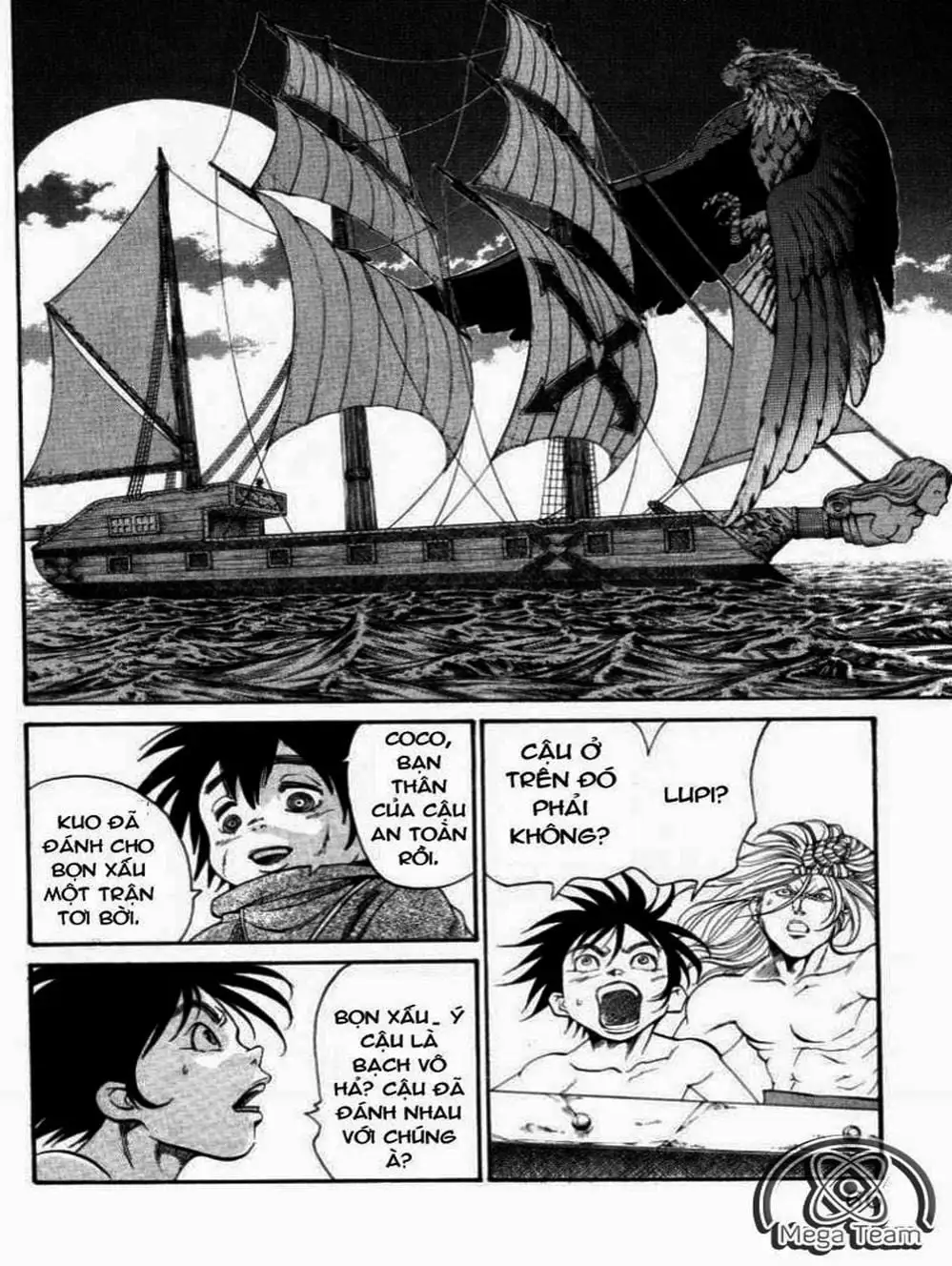 Truyện Tranh Vua Trên Biển - Full Ahead Coco trang 4