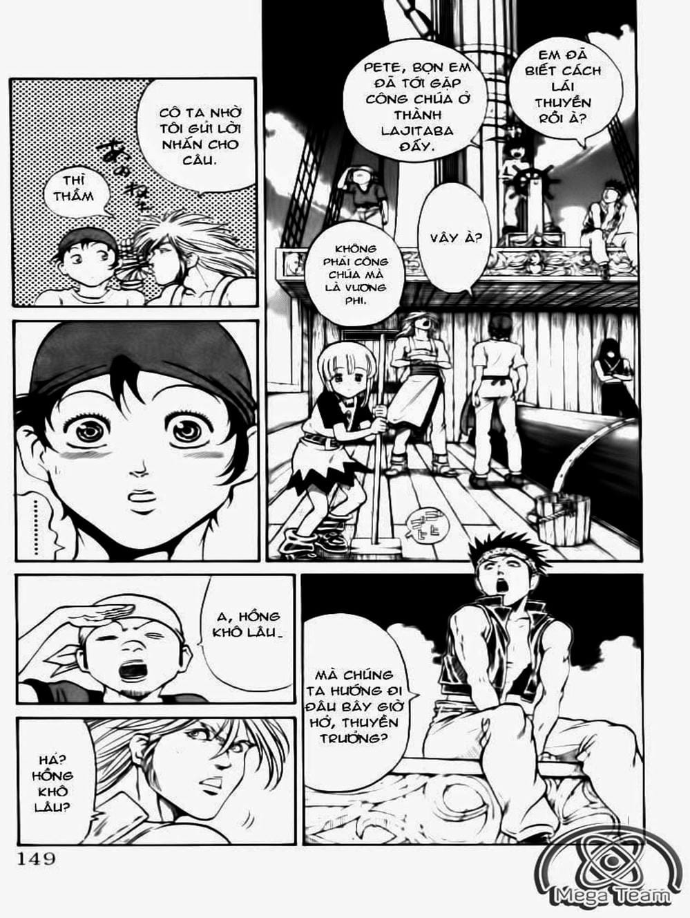 Truyện Tranh Vua Trên Biển - Full Ahead Coco trang 4