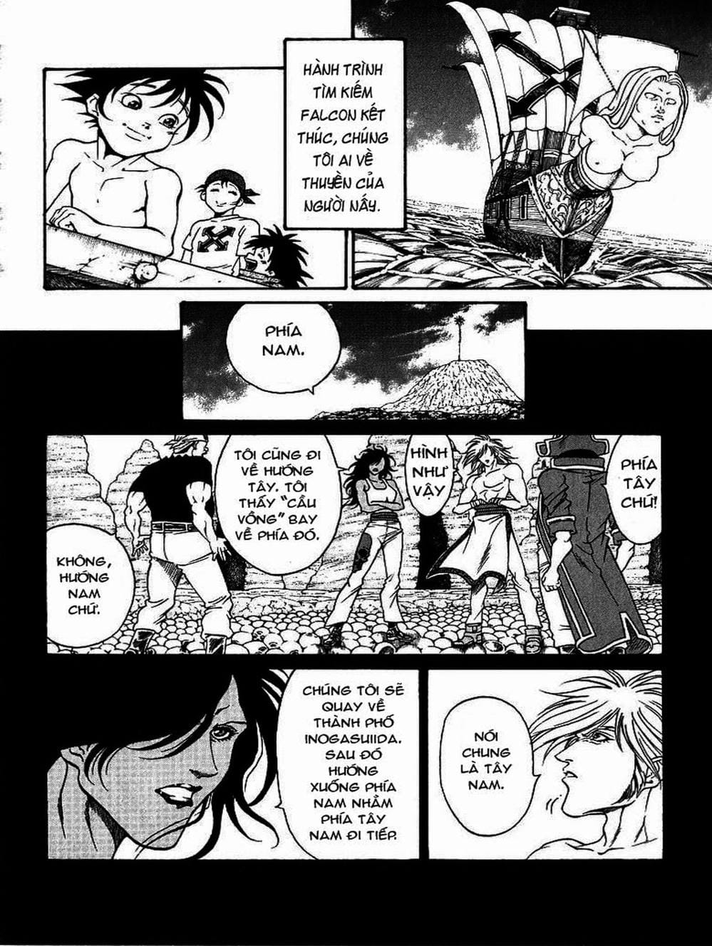 Truyện Tranh Vua Trên Biển - Full Ahead Coco trang 4