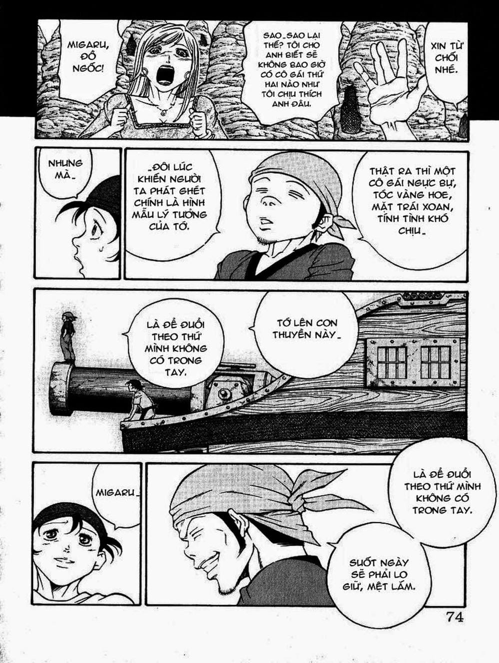 Truyện Tranh Vua Trên Biển - Full Ahead Coco trang 4