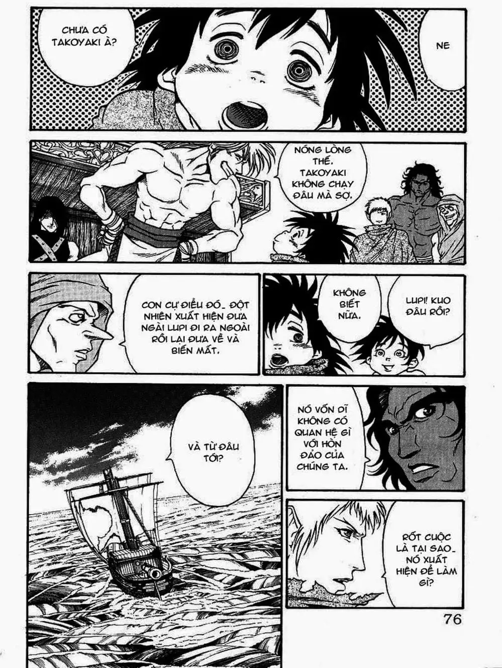 Truyện Tranh Vua Trên Biển - Full Ahead Coco trang 4