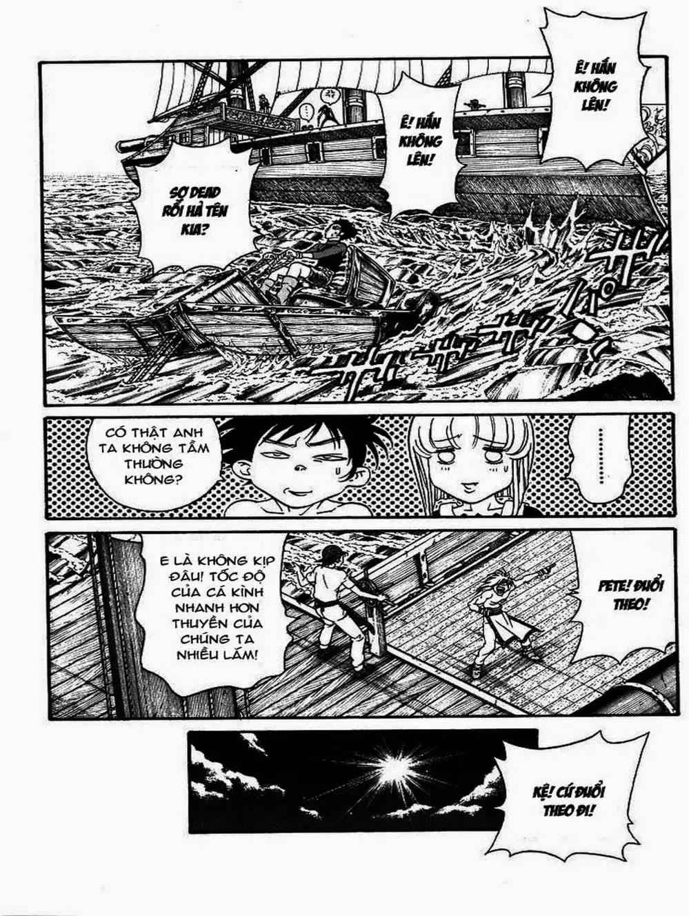 Truyện Tranh Vua Trên Biển - Full Ahead Coco trang 4