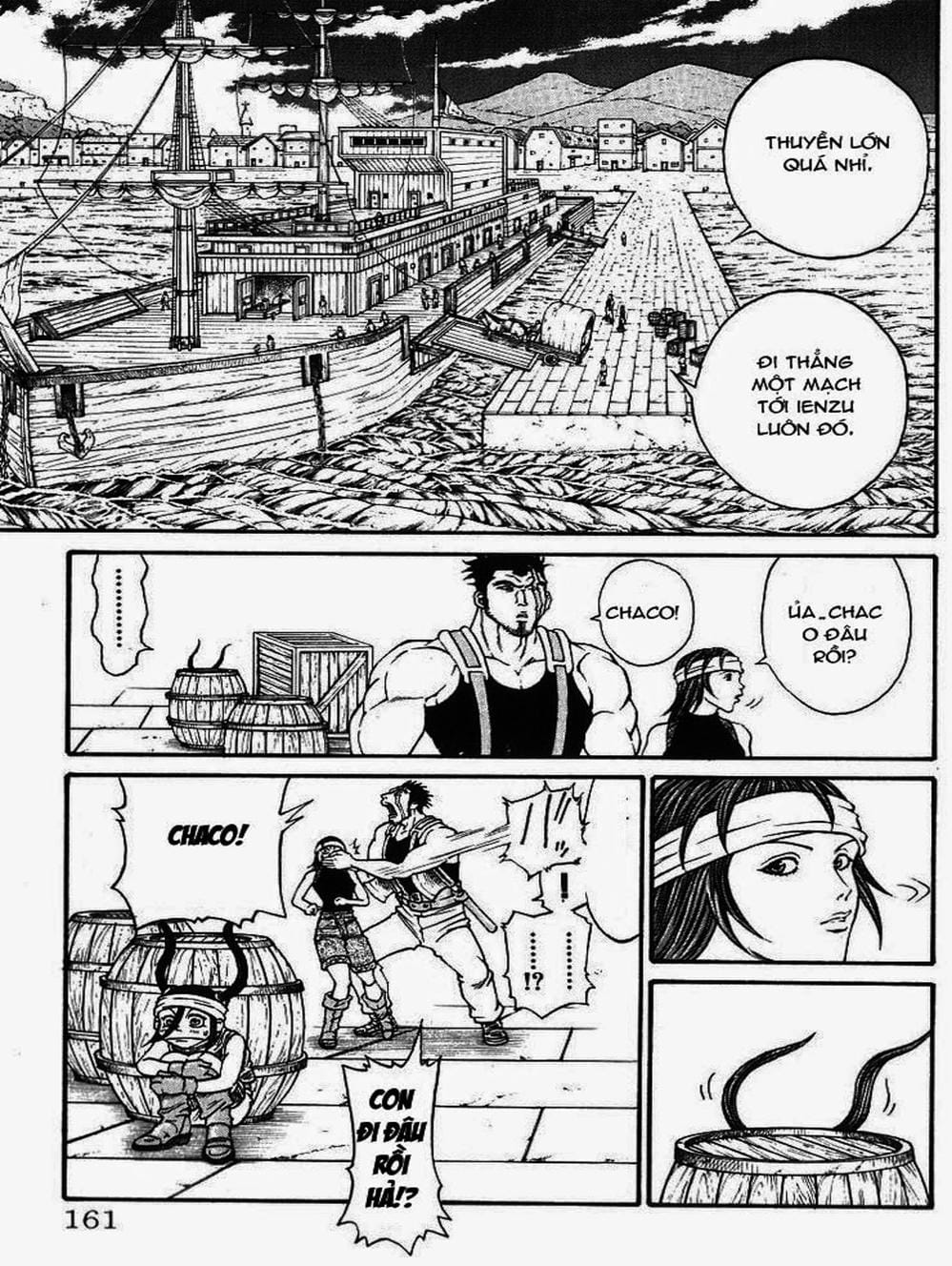 Truyện Tranh Vua Trên Biển - Full Ahead Coco trang 4