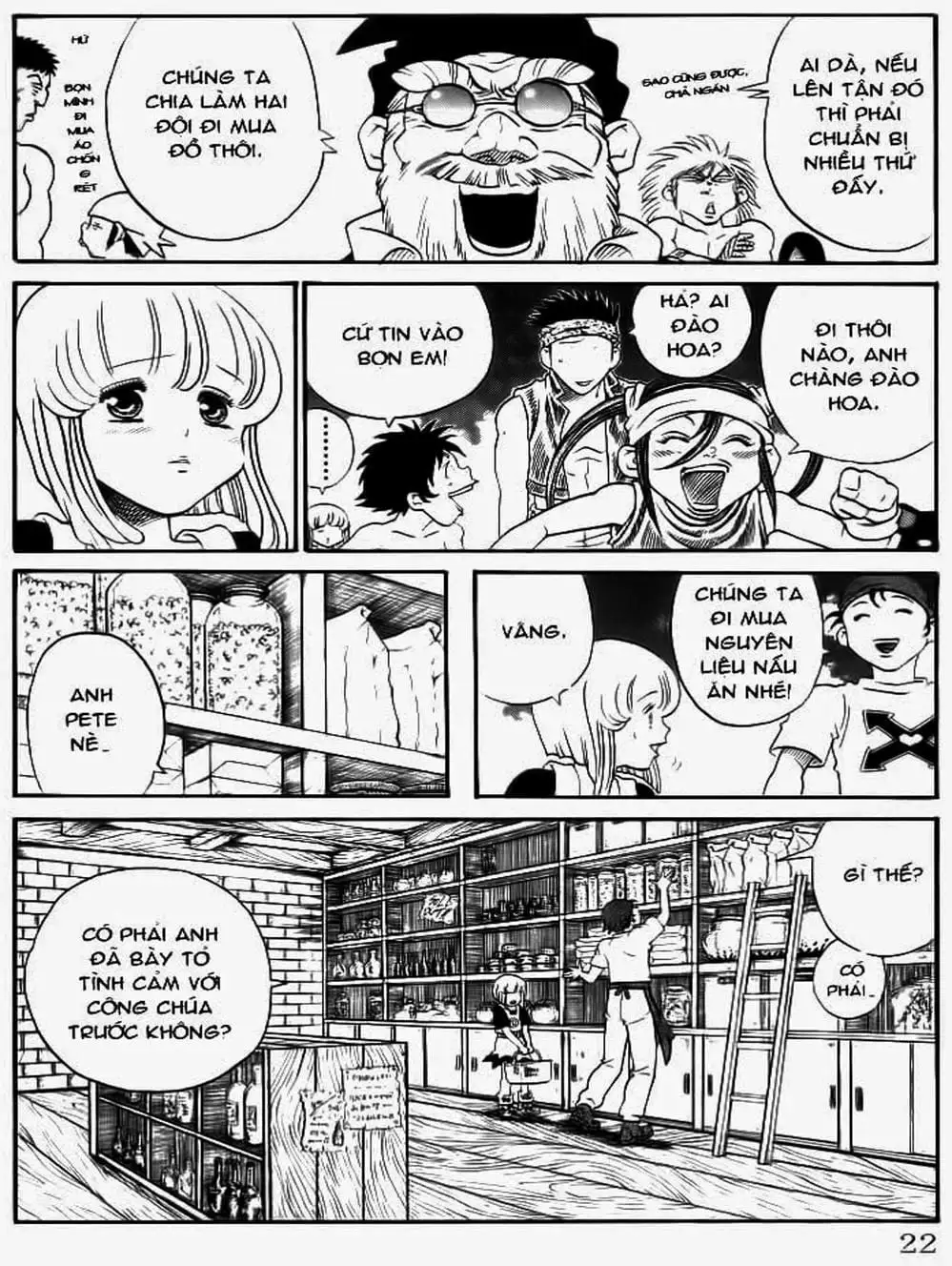 Truyện Tranh Vua Trên Biển - Full Ahead Coco trang 4