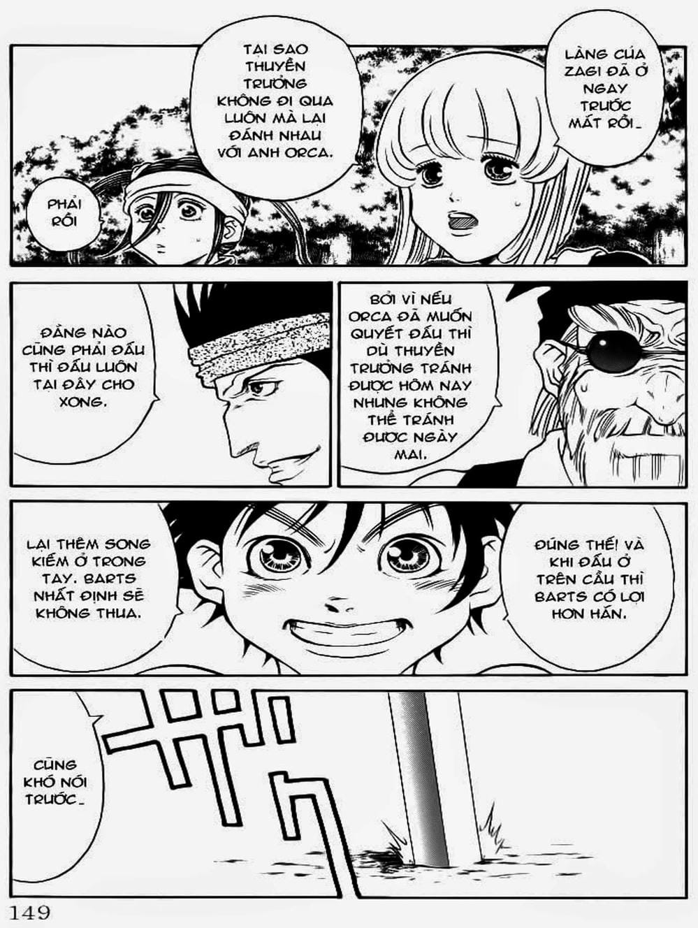 Truyện Tranh Vua Trên Biển - Full Ahead Coco trang 4