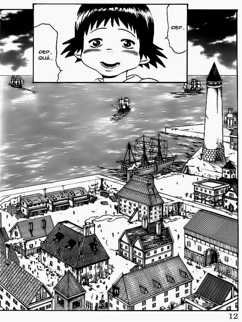 Truyện Tranh Vua Trên Biển - Full Ahead Coco trang 4