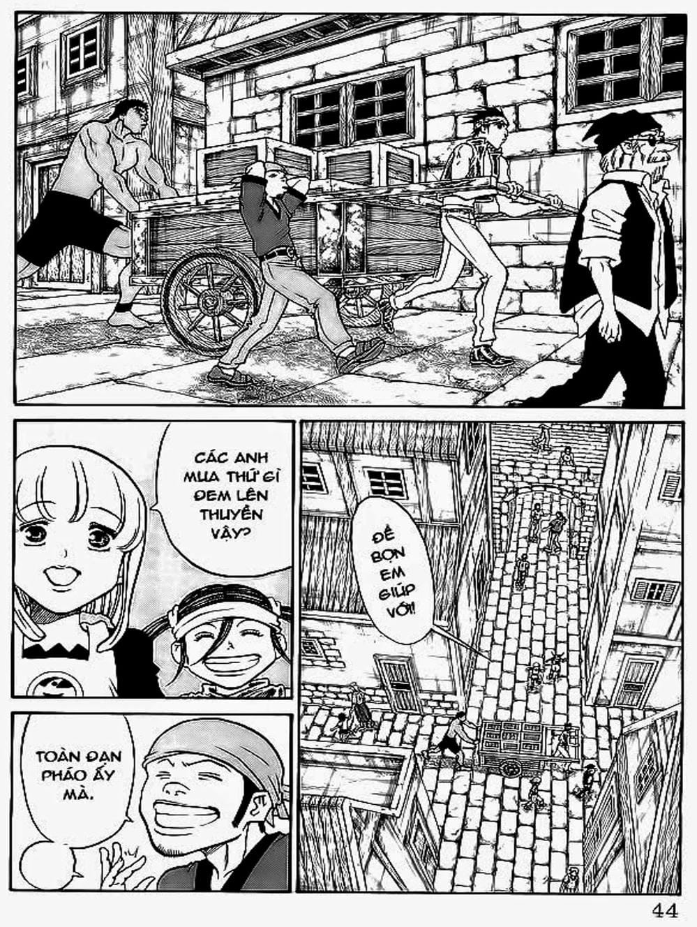 Truyện Tranh Vua Trên Biển - Full Ahead Coco trang 4