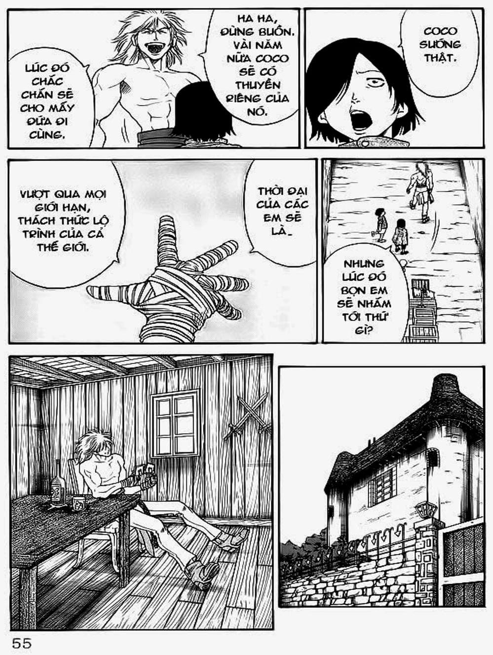 Truyện Tranh Vua Trên Biển - Full Ahead Coco trang 4