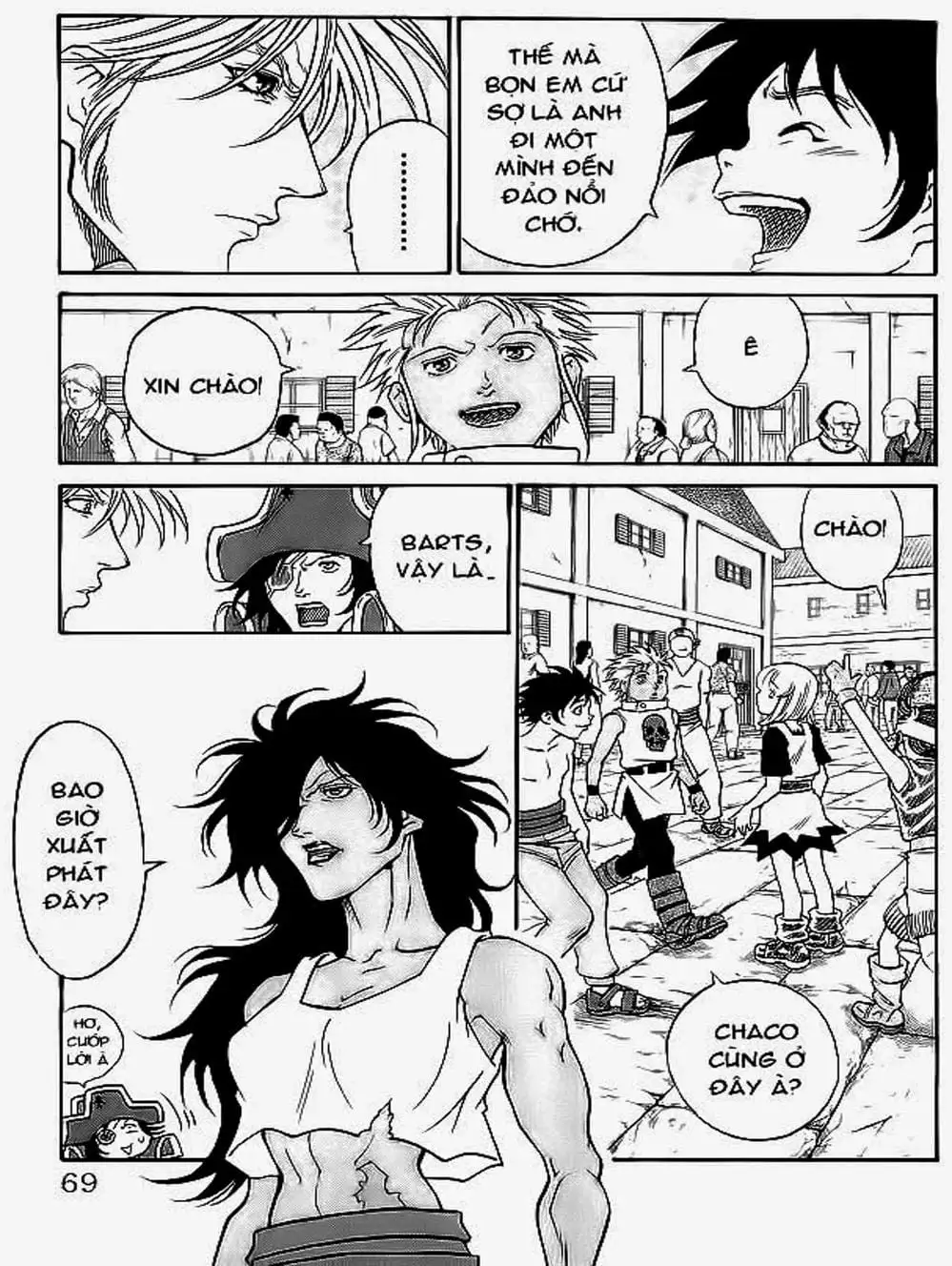 Truyện Tranh Vua Trên Biển - Full Ahead Coco trang 4