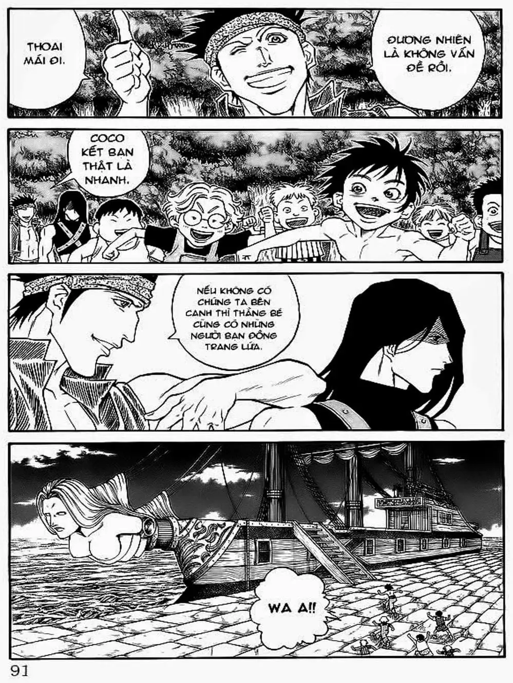 Truyện Tranh Vua Trên Biển - Full Ahead Coco trang 4
