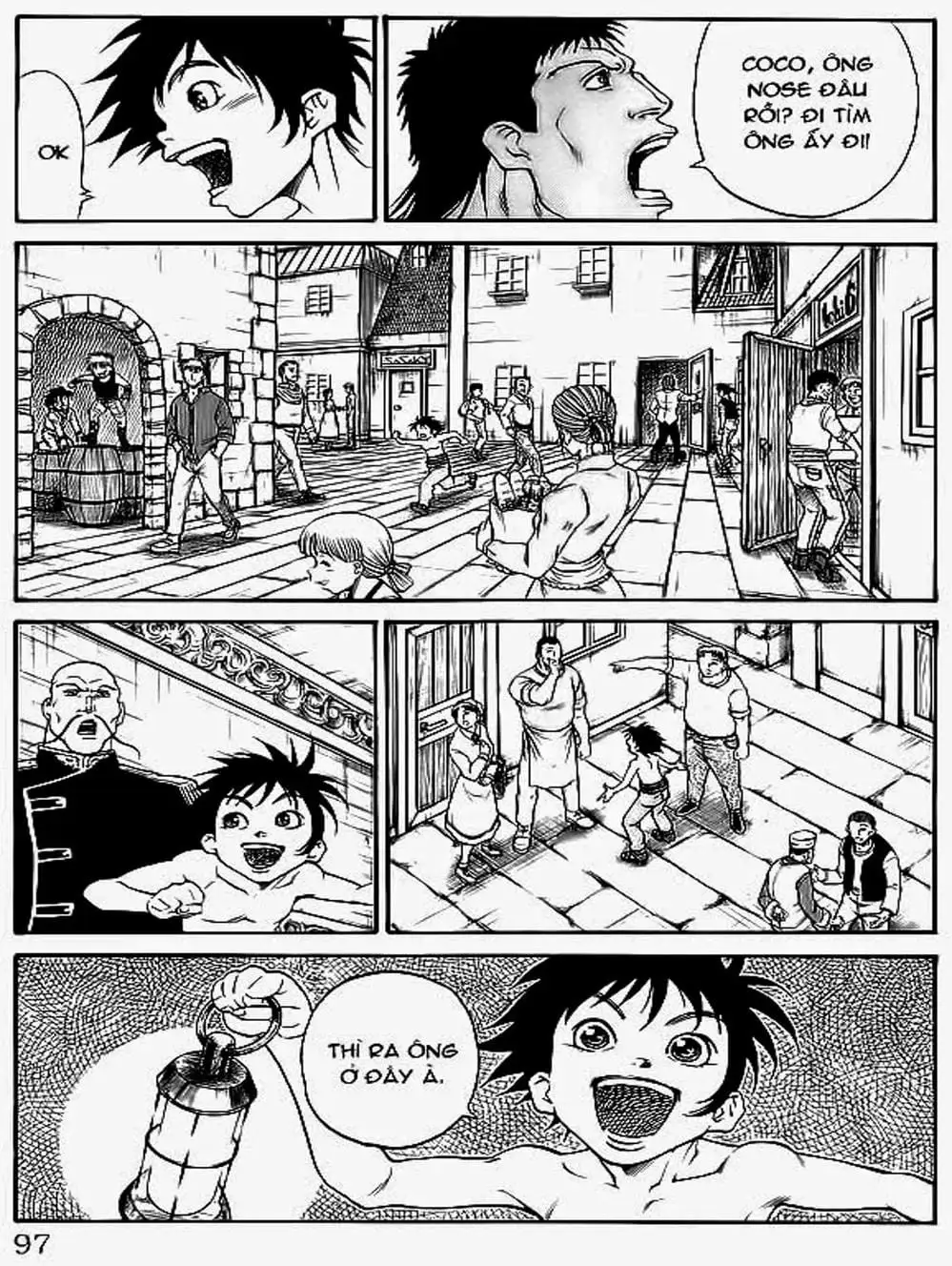 Truyện Tranh Vua Trên Biển - Full Ahead Coco trang 4