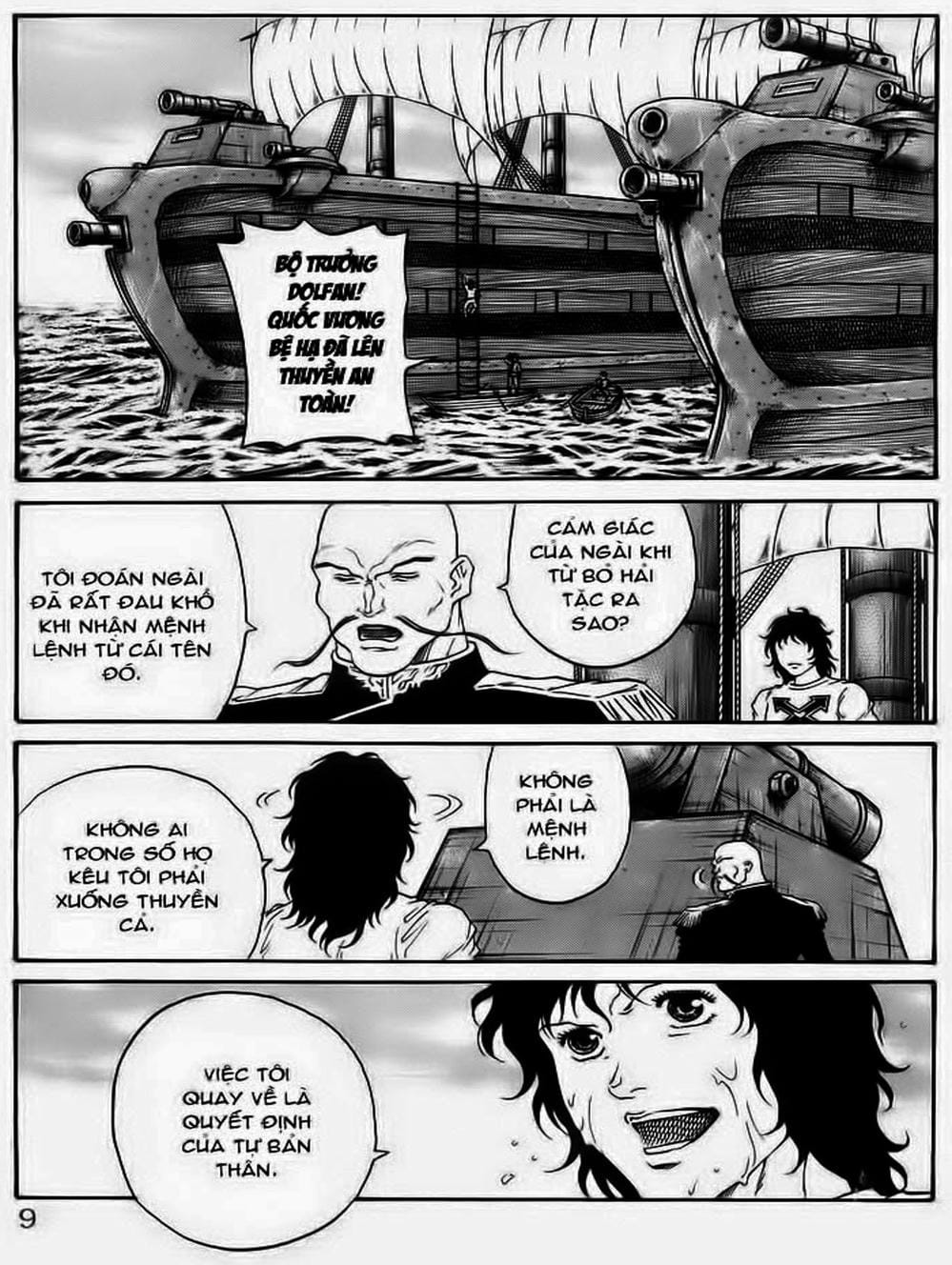 Truyện Tranh Vua Trên Biển - Full Ahead Coco trang 4