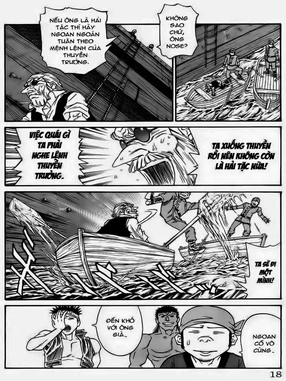 Truyện Tranh Vua Trên Biển - Full Ahead Coco trang 4