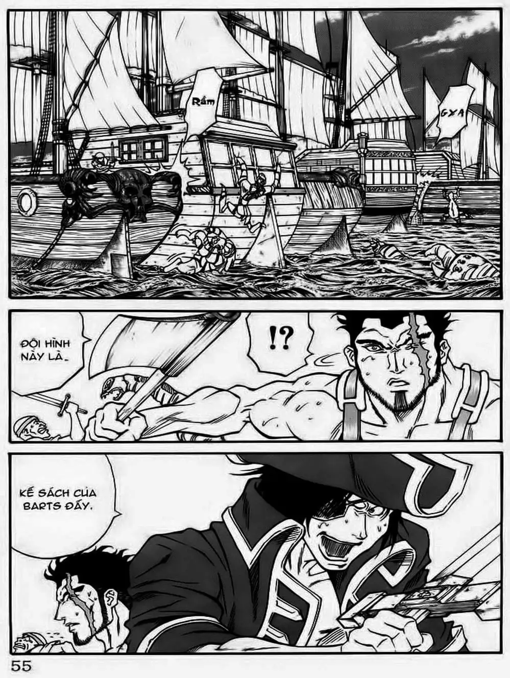 Truyện Tranh Vua Trên Biển - Full Ahead Coco trang 4