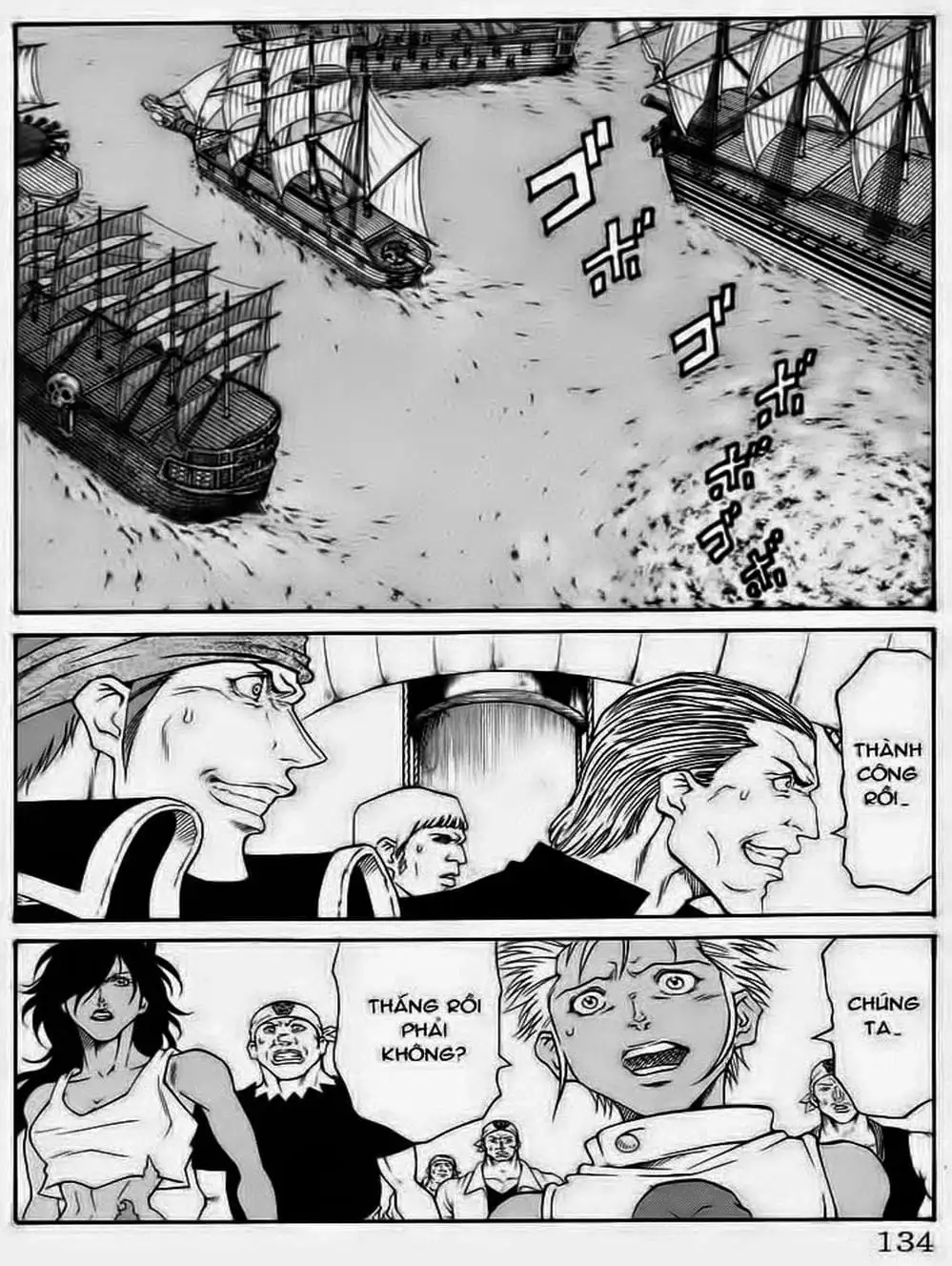 Truyện Tranh Vua Trên Biển - Full Ahead Coco trang 4