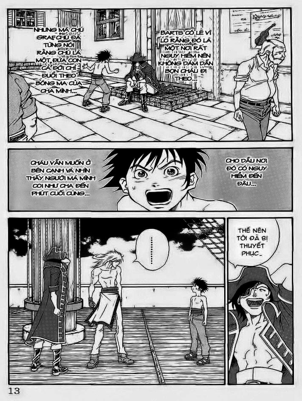 Truyện Tranh Vua Trên Biển - Full Ahead Coco trang 4