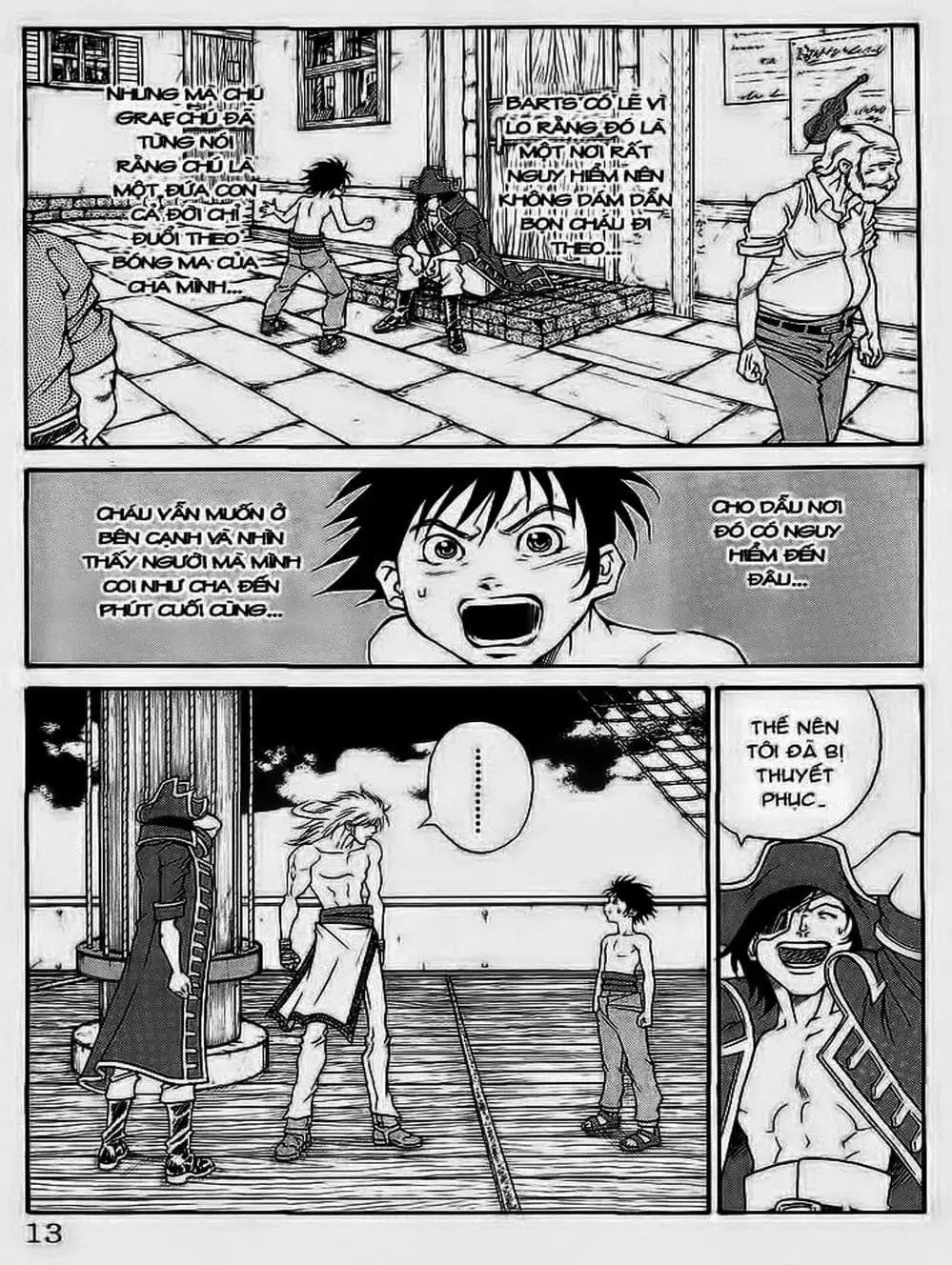 Truyện Tranh Vua Trên Biển - Full Ahead Coco trang 4