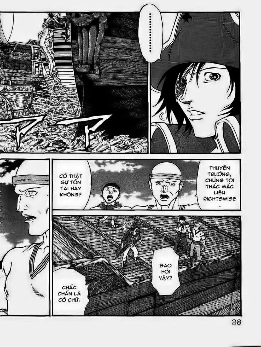 Truyện Tranh Vua Trên Biển - Full Ahead Coco trang 4