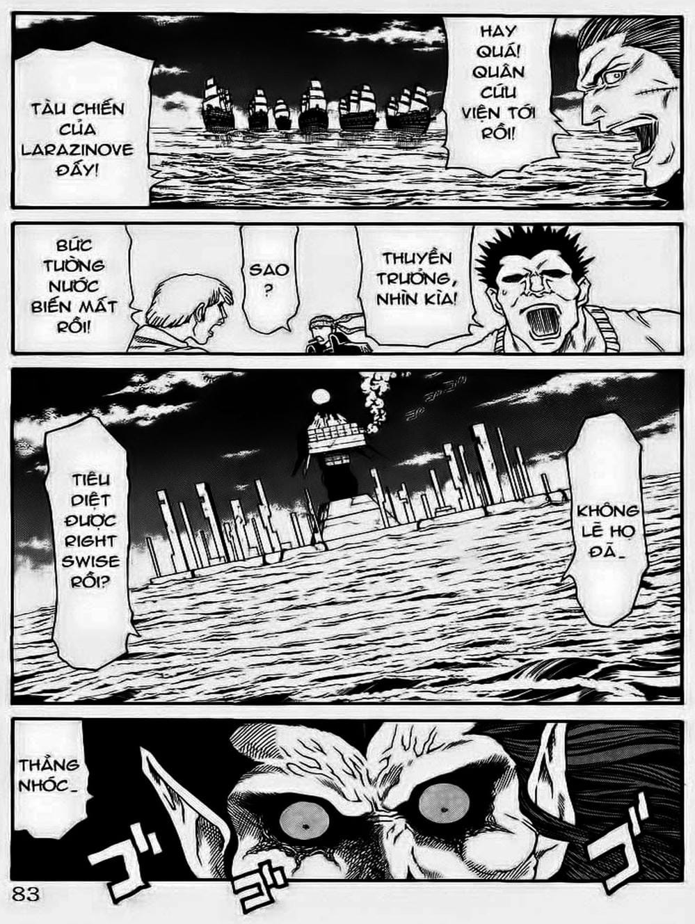 Truyện Tranh Vua Trên Biển - Full Ahead Coco trang 4