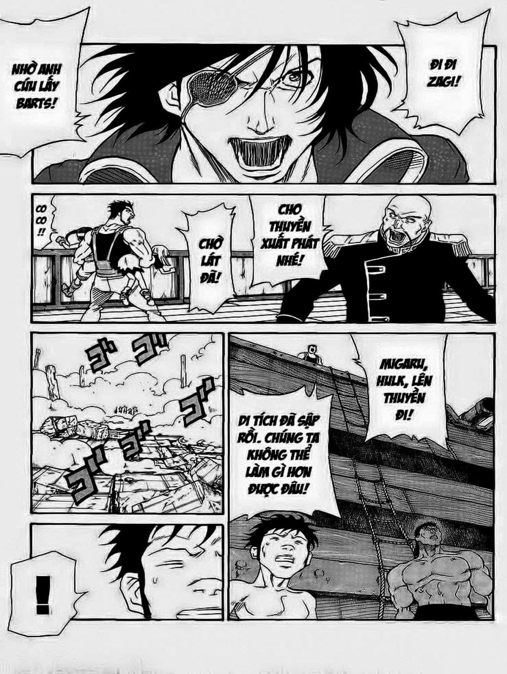 Truyện Tranh Vua Trên Biển - Full Ahead Coco trang 4