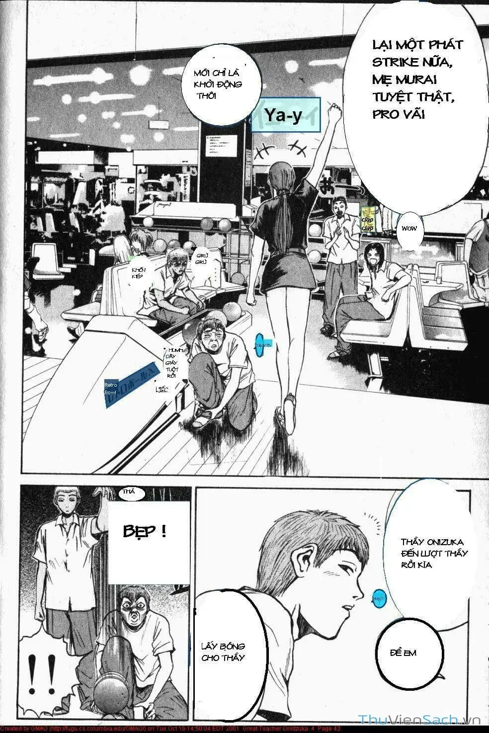 Truyện Tranh Thầy Giáo Vĩ Đại Onizuka - Gto trang 3